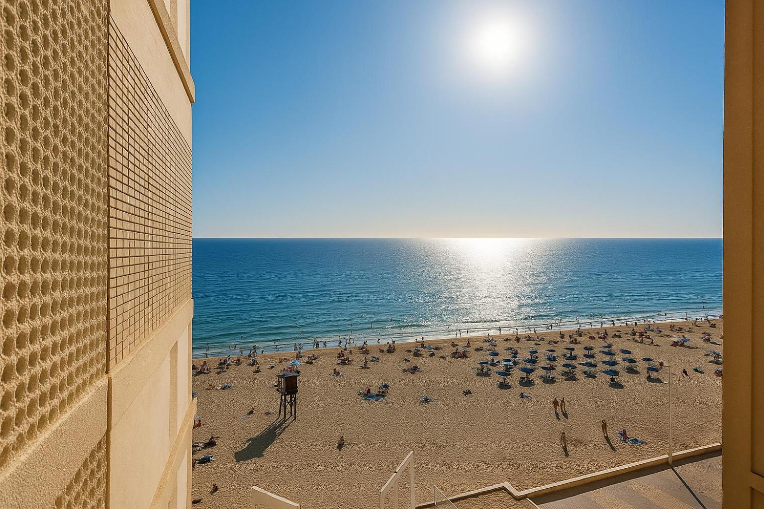 Skyline - Beach Apartment With Breathtaking Views And More Cadiz Exterior photo
